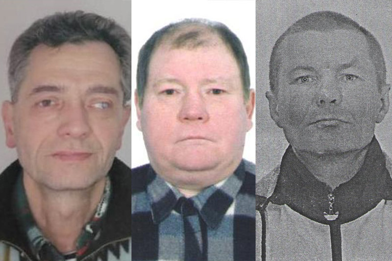 Троих мужчин ищут в Каменске-Уральском — все пропали в начале августа. Полицейские распространили приметы и описания этих людей