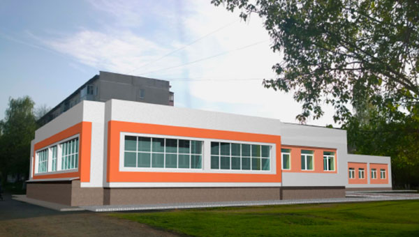 Здание художественной школы Каменска-Уральского к декабрю будет не узнать: здесь пройдет капитальный ремонт фасадной части