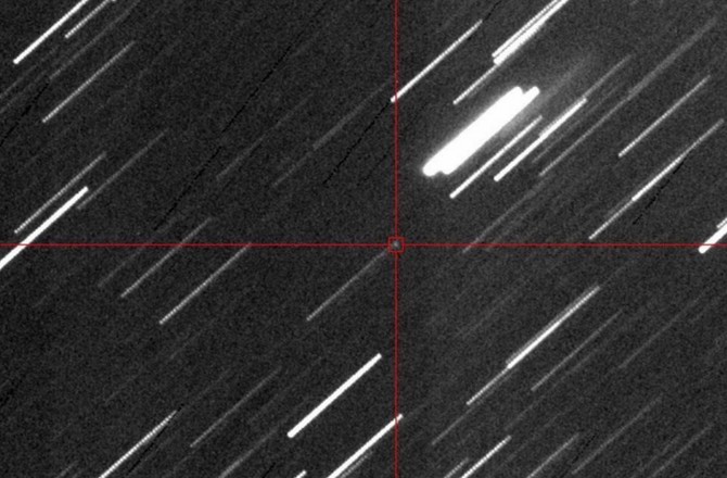 Две российские обсерватории засняли подлетающий к Земле астероид