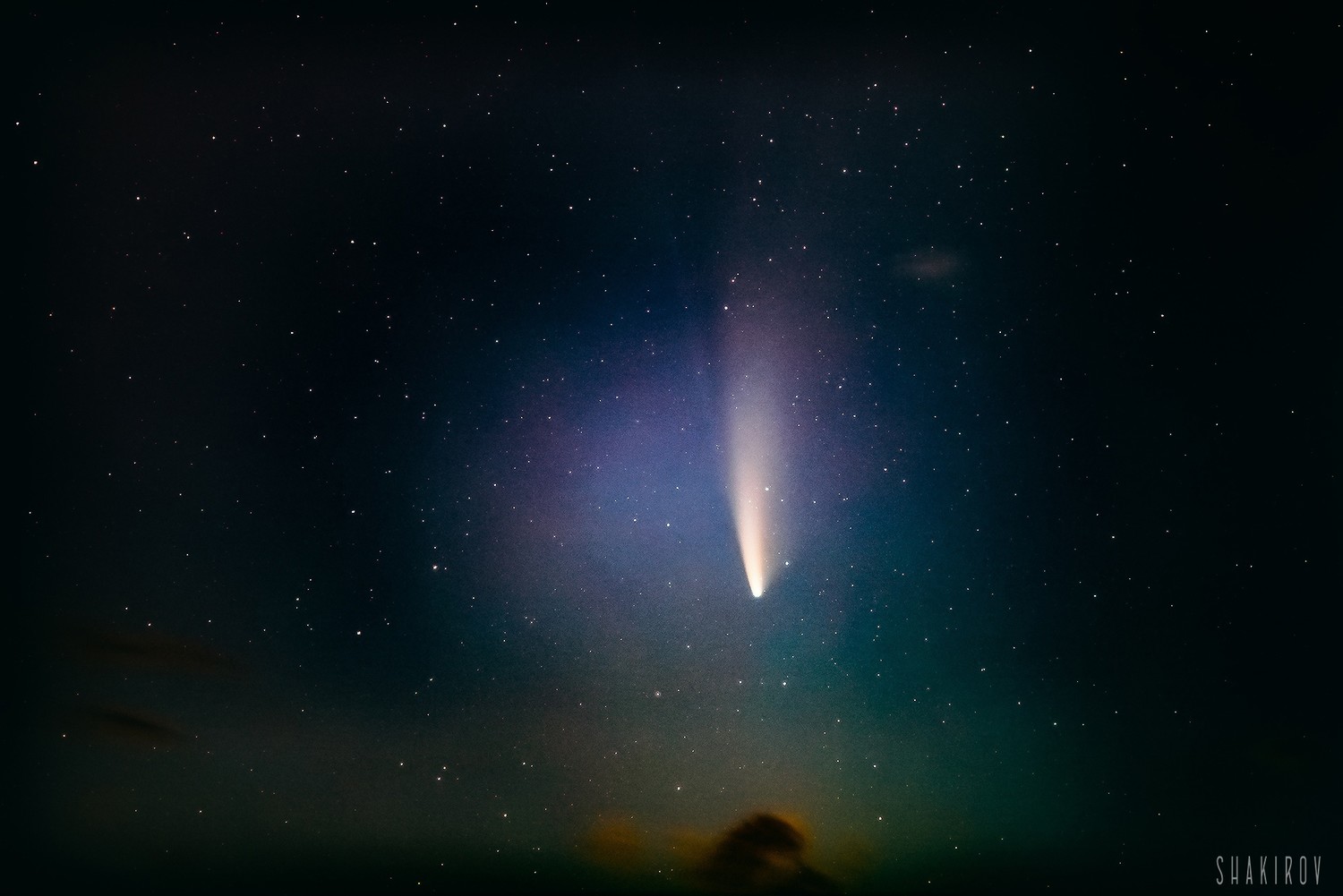 Жители России увидят яркую комету