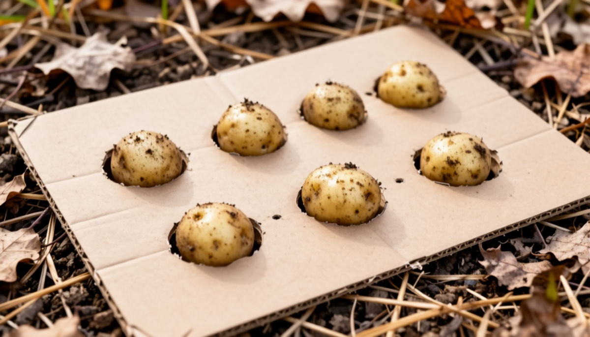 Просто берем картон: ни жуков, ни сорняков, ни лопаты — этот способ посадки картошки удивил даже опытных дачников