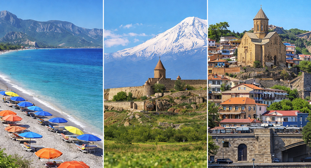 Турция, Грузия или Армения: где дешевле отдохнуть в 2026 году - без визы