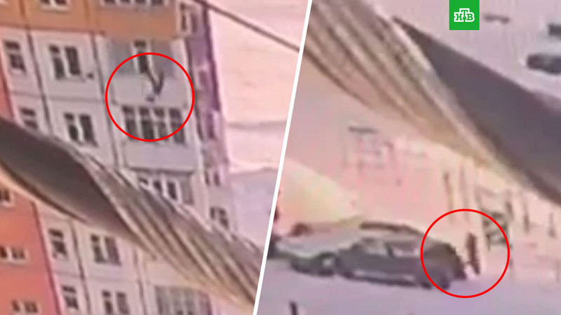 Россиянка упала с девятого этажа, а потом встала и пошла