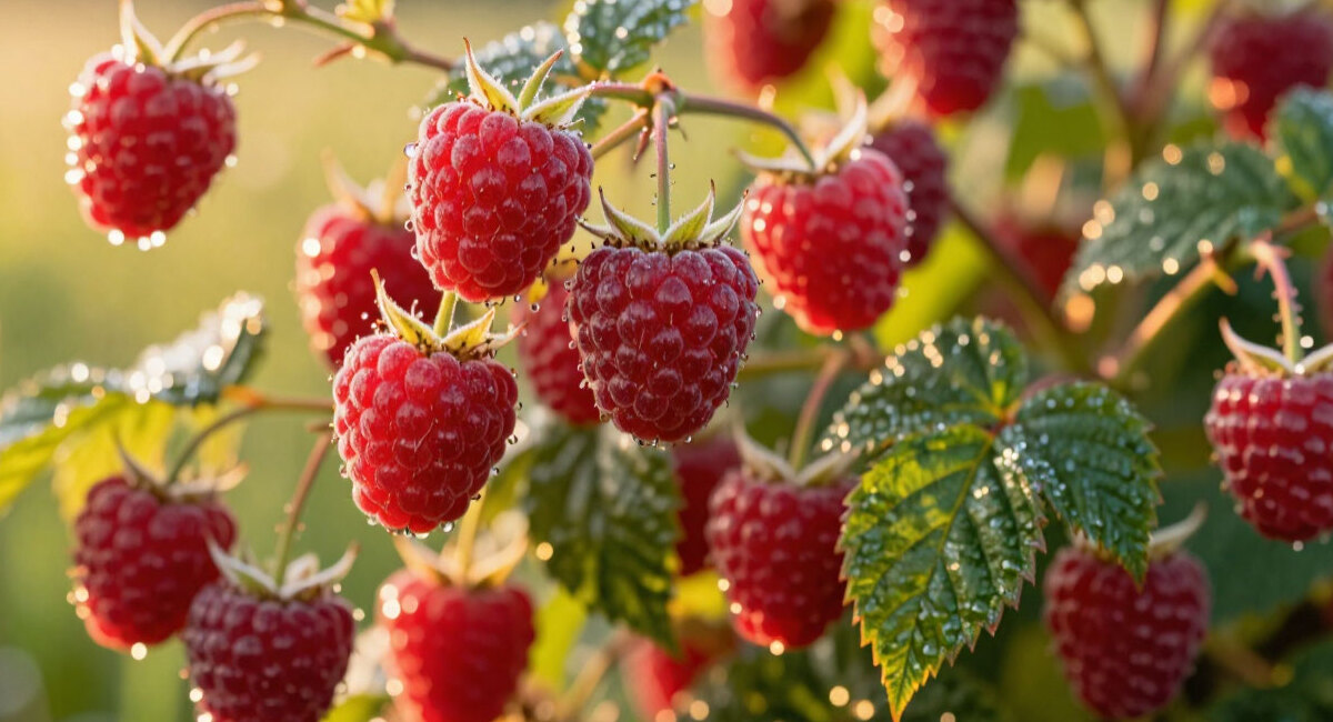 Бросаю 1 охапку в лунку при посадке малины — кусты мощные, ягоды крупные, поросли в 2 раза меньше