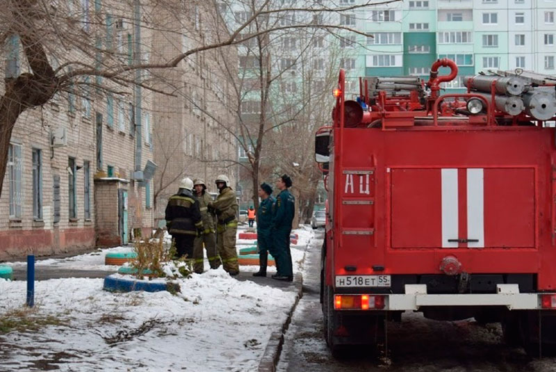 В Омске на глазах у прохожих сгорели две женщины