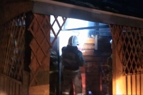 Накануне под Каменском-Уральским сгорели две бани