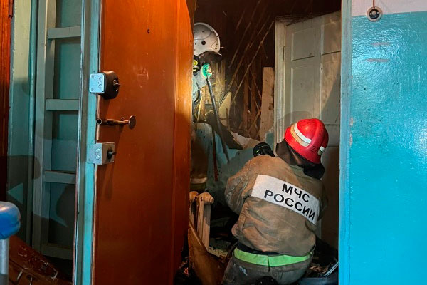 Накануне в Каменске-Уральском в пожаре пострадал один человек