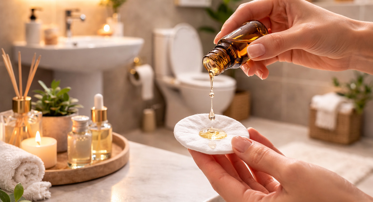 2 капли на ватный диск — и туалет благоухает, даже если забыли помыть: больше не тру щеткой 